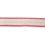 Páska PROFI pro el. ohradník, 20 mm x 200 m, 6x TriCOND 0,3 mm, bílo-červená