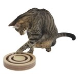 Hračka pro kočky interaktivní - hlavolam 2v1, prům. 20 cm