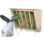 Jesle na seno pro králíky, dřevěné, 25x17x20cm
