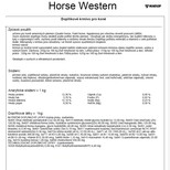 Granule MIKROP - HORSE WESTERN 20kg PRO KONĚ AMERICKÝCH PLEMEN