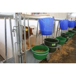 Univerzální plastová mísa na krmení, 8 l, zelená