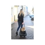 Cestovní taška pro psy na kolečkách Vacation šedá/modrá