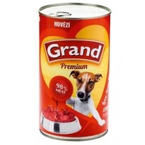 GRAND Premium s hovězím masem - 1300g