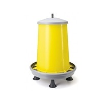 Automat krmící závěsný, krmítko pro drůbež plastové, s nožkami, 18 kg
