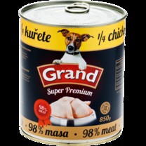 GRAND Superpremium s 1/4 kuřete - 850g