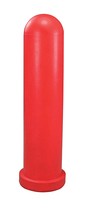 Cucák super napájecí pro telata, červený, 125 mm