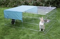 Výběh pro králíky, hlodavce a drůbež 144x112x60cm