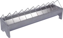 Krmítko kovové pro drůbež, Velikost 75 cm