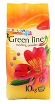 Prášek prací GREEN LINE 10kg 125PD