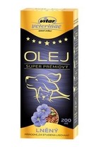 Olej Veterinae Lněný 1 l pro koně