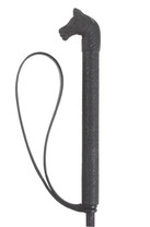 Bičík jezdecký 75cm rukojeť hlava koně