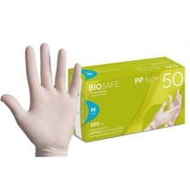 Rukavice GLOVELY latexové AQL1, 6 - 6,5 / S