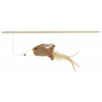 Kerbl hračka pro kočky - prut s rybičkou, 40 cm