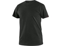 Tričko CXS NOLAN, krátký rukáv, černé