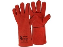 Rukavice CXS PATON RED, svářecí, červené