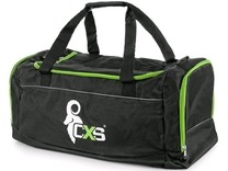Sportovní taška CXS, černo-zelená, 75 x 37,5 x 37,5 cm
