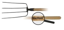 MacHook vidle 4hroté s násadou 130 cm
