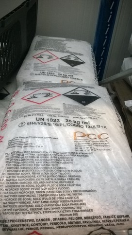 Hydroxid sodný (louh sodný) 25 kg šupinky