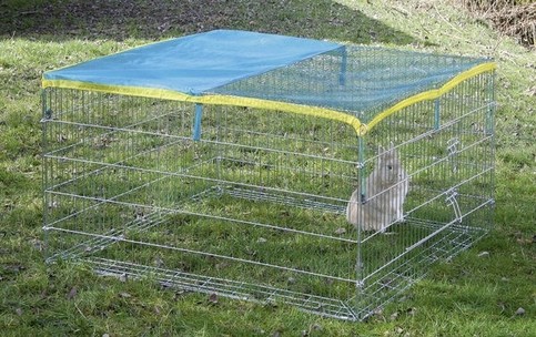 Výběh pro králíky, morčata a jiné hlodavce 115x115