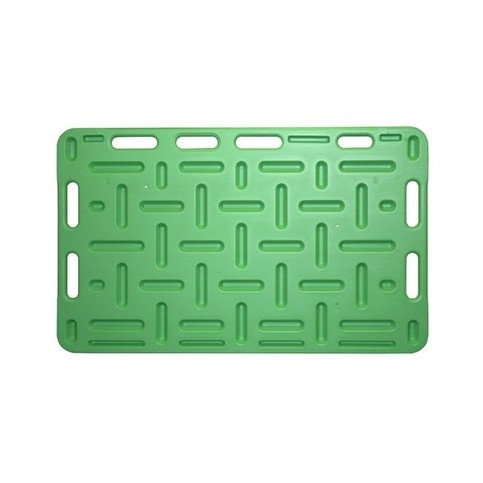 Zábrana plastová zelená, Velikost 125x76x2,5cm zelená
