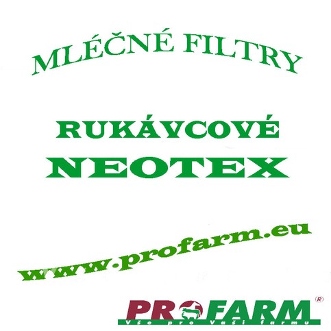 Ml. filtry rukávcové NEOTEX - 60x455 mm (100 ks)