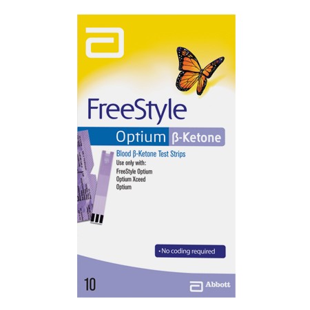 FreeStyle Optium, beta-ketone 10ks