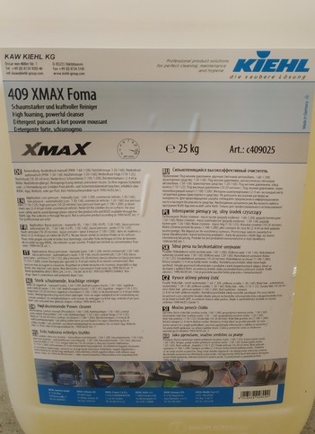 Šampon XMAX FOMA 409  25 kg