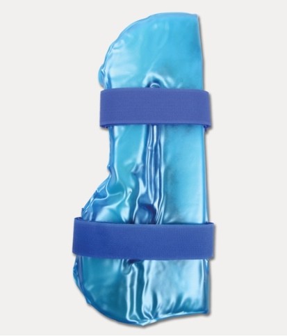 Chladící - zahřívací bandáž HOT-CHILLY LEG modrá