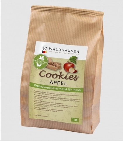Pamlsky Cookies jablečné bez obilovin 1kg