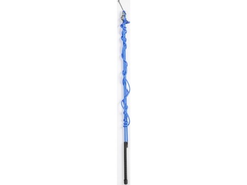 Bič lonžovací Horka, modrý, 190 cm