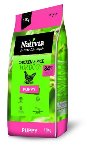 Nativia dog PUPPY 15 kg