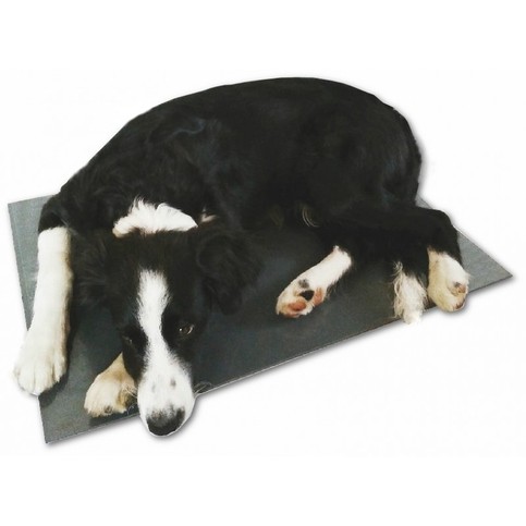 Výhřevná deska pro psy, podlážka 40 x 60 cm, 12 V / 20 W, PVC, napájení do autonabíječky